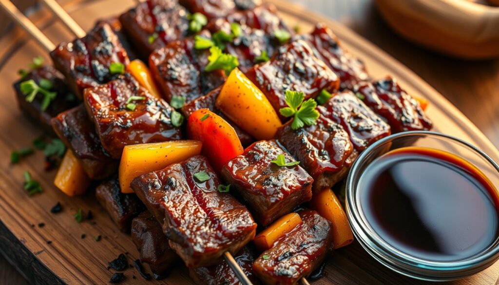 Teriyaki Beef Skewers