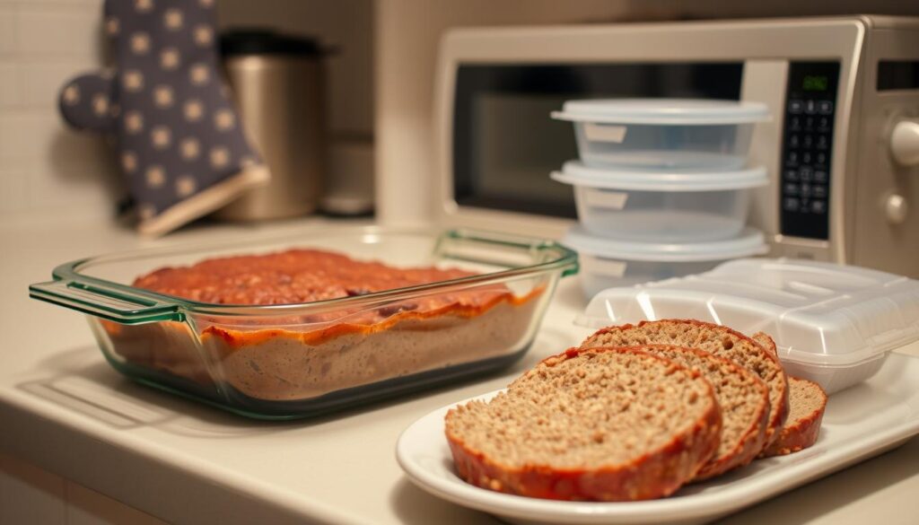 meatloaf storage and reheating